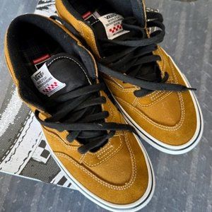 New Vans Half Cab Skate Andrew Reynolds Mid Brown Sneakers MEN 9